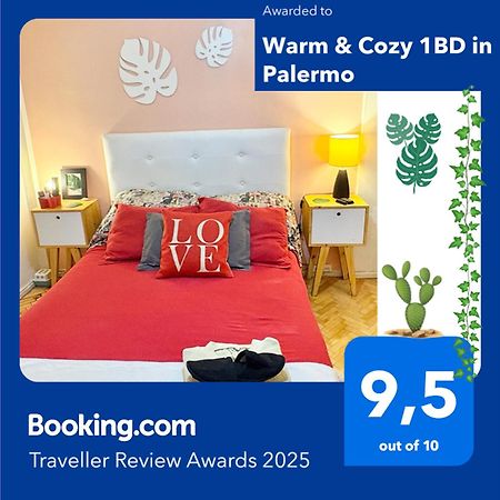 Warm & Cozy 1Bd In Palermo Appartement Buenos Aires Buitenkant foto